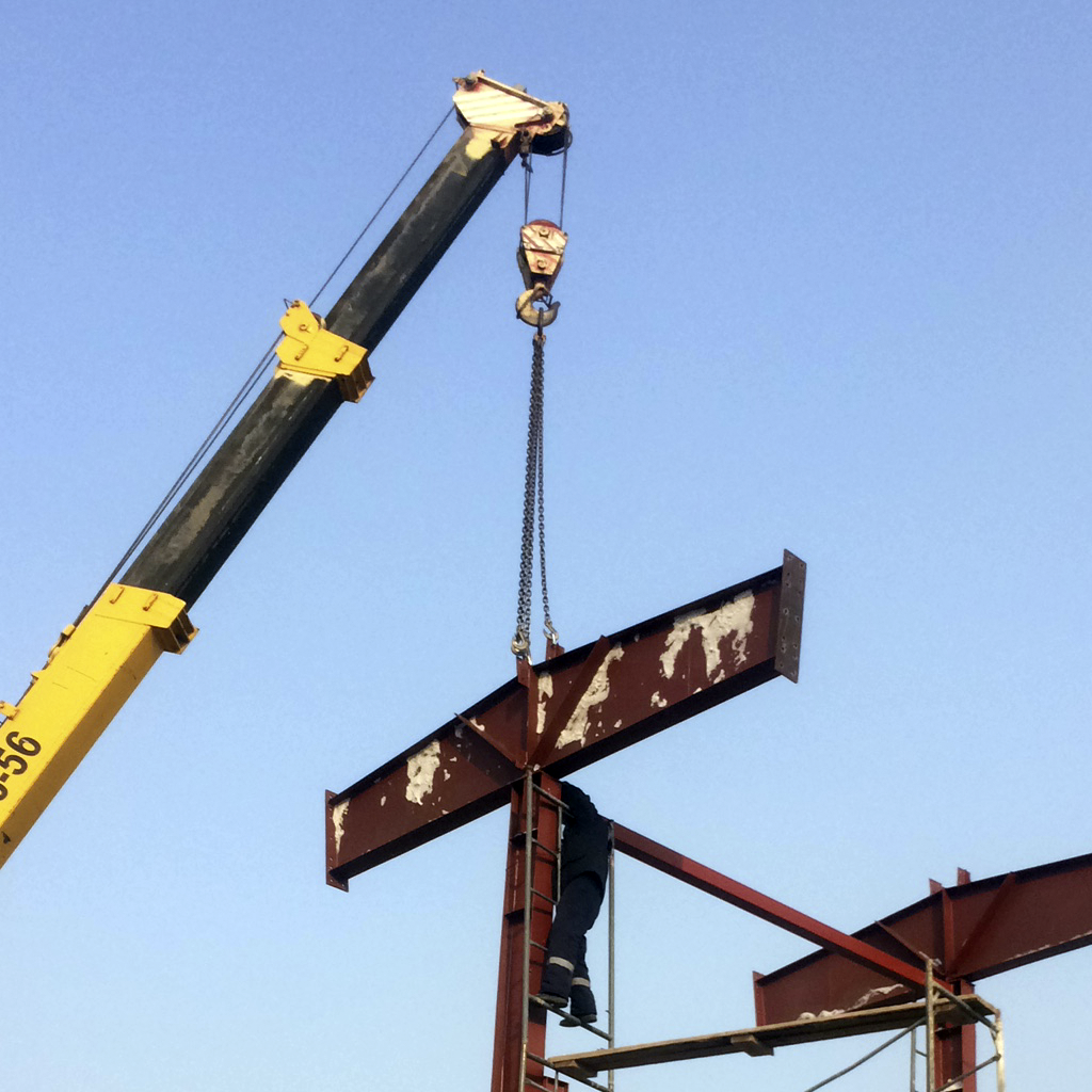 Монтаж конструкций