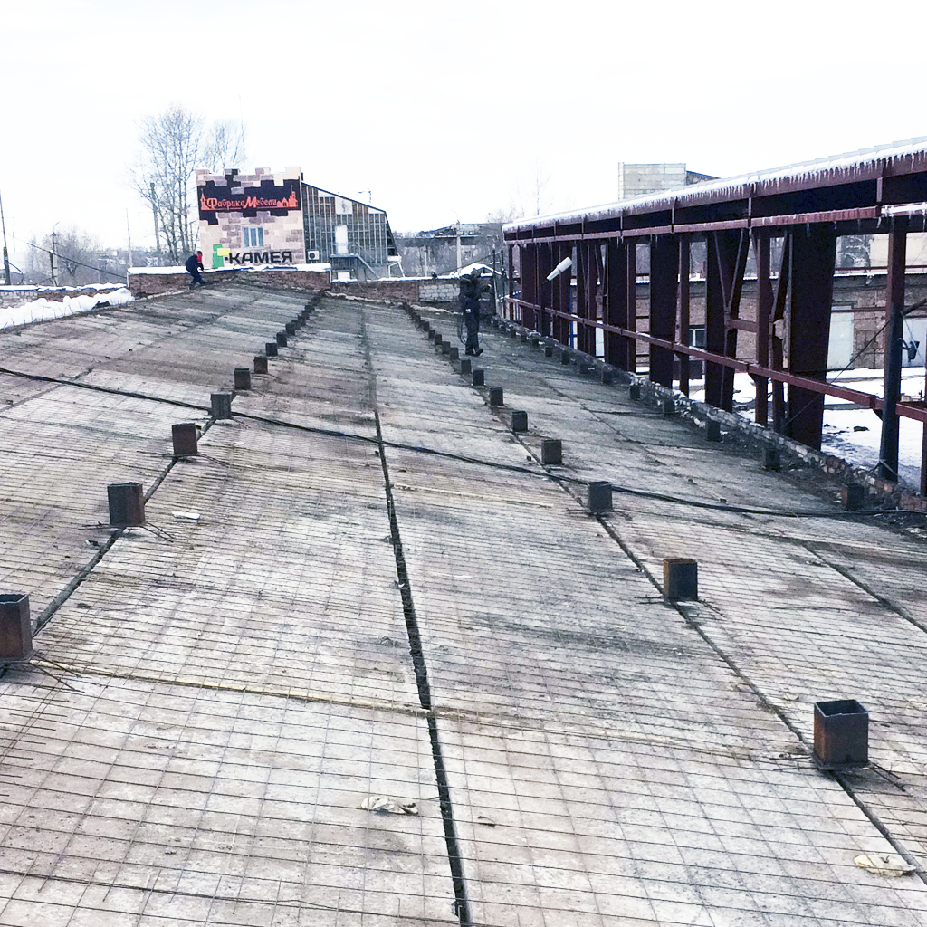 Усиление крыши