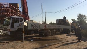 Прием бетона
