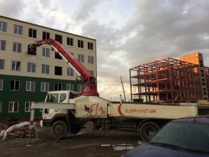 Прием бетона