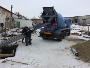 Прием бетона в зимний период