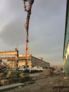 Прием бетона